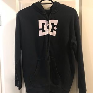 Boys DC zip up hoodie